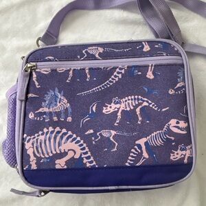 Pottery Barn Purple Dinosaur Kids Bag